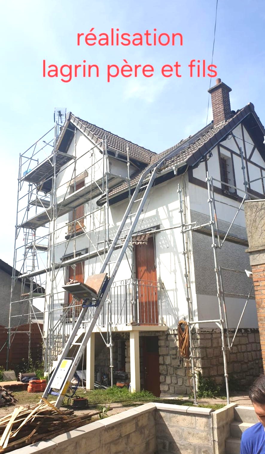 Chantier toiture Vincennes juin 2026 — LPF Couverture